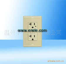 溫州華亞電氣墻壁插座產品系列全覽